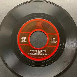Claudine Clark "Party Lights" / Fabian "Tiger" 7" 45rpm Eric Records - Picture 1 of 2