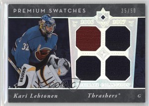 2006-07 Ultimate Collection Premium Swatches /50 Kari Lehtonen #PS-KL