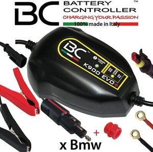 BC K900 EVO+ CARICABATTERIA MANTENITORE BATTERIE LITIO PRESA CANBUS PER MOTO BMW - Bild 1 von 5