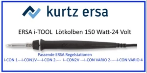 ERSA i-TOOL Saldatore 150 Watt-24 Volt 0100CDJ - Foto 1 di 3
