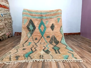 Marokkanische Teppiche Wolle ORANGE Flächenteppich Berber Wollteppiche Schöne... - Bild 1 von 14