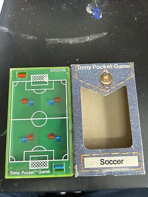 Tomy Pocket Game Soccer Handheld Game 1977 Made in Japan