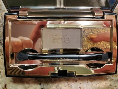 Fab Brows Duo Semi-Permanent Eyebrow Stencil Kit Light Brown/Medium Brown - Image 1 of 2