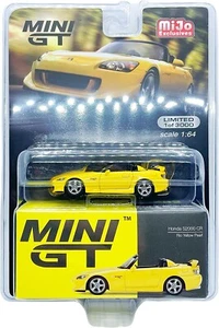MINIGT 1:64 Honda S2000 Type S Rio Yellow Pearl New LHD Car in box #282 MGT00282 - Picture 1 of 5
