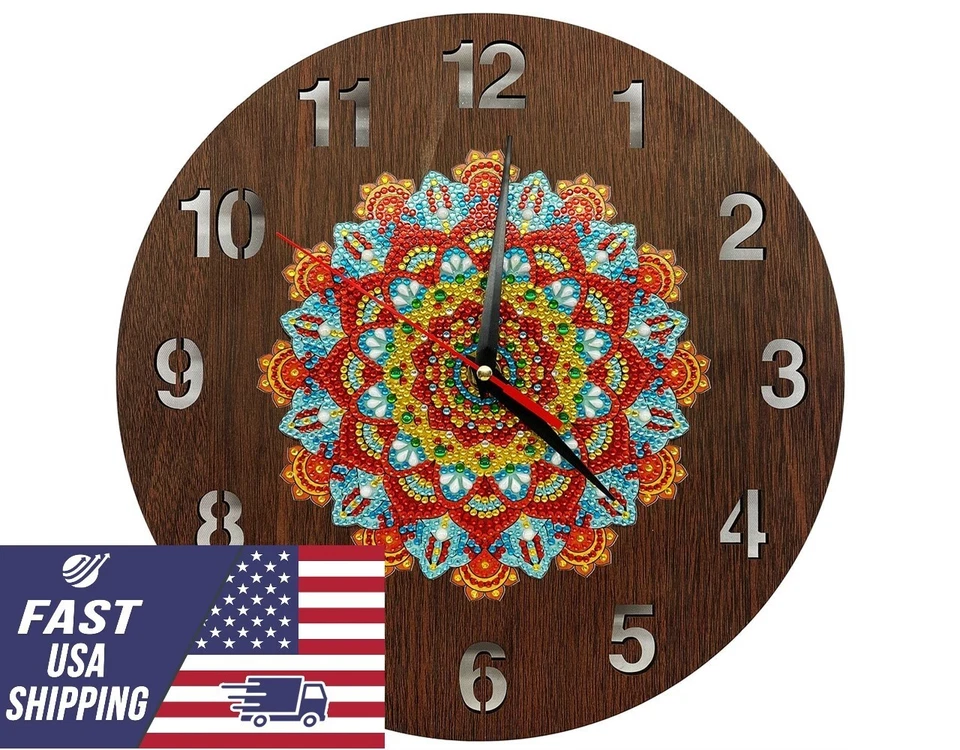 Nuevo Reloj de Pared Moderno Hágalo Usted Mismo Adhesivo Oficina Hogar Tienda Arte Decoración Luz Nocturna Reloj Foto 1 de 4