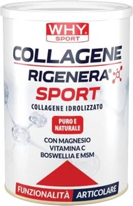 WHY SPORT COLLAGENE RIGENERA SPORT - Collagene Idrolizzato Puro e Naturale - Con - Foto 1 di 4
