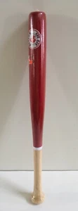 Boston RED SOX MLB 2000 WOODEN MINI BASEBALL BAT Red NEW & SEALED - Picture 1 of 9