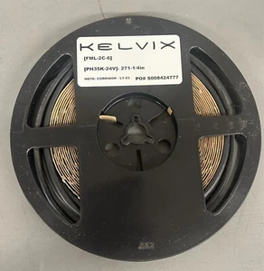 Kelvix LED Tape Light 271 in, 3500K, with leads 1 Reel of 271 inches. - Picture 1 of 3