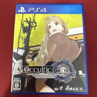 OCCULTIC;NINE PS4 PlayStation 4 5pb. Adventure Game PLJM-80238 w/Case Japan 79 - Image 1 of 3