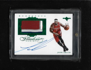 Josh Smith '15-16 Flawless MOMENTOUS EMERALD Patch Auto #4/5 SUPER RARE J-SMOOVE