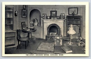 Postal El Estudio, Casa Huerto, Concord, MA, Casa Histórica Museo - Imagen 1 de 2