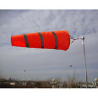 80cm Airport Windsock 30" Long Outdoor Wind SOCK w/ Reflective Belts Grommet t