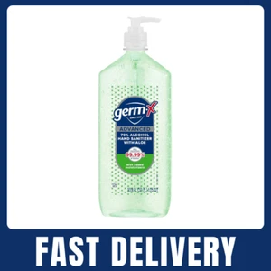 Germ-X Advanced Hand Sanitizer with Aloe and Vitamin E, Non-Drying Moisturizing - Picture 1 of 7