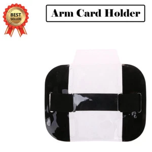 Badge Card High Visibility Security Arm Band ID Holder SIA Armband - Picture 1 of 5