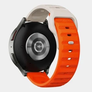 Strap For Samsung Galaxy Watch 6 5 4 Backbuckle Square Pin Sports Silicone Band - Zdjęcie 1 z 32