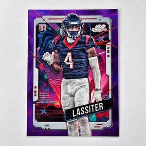 2024 Topps Cosmic Chrome - Kamari Lassiter #139 Purple Nebula Refractor (RC) - Bild 1 von 2
