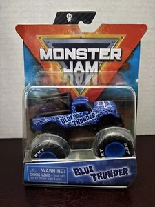 Monster Jam Blue Thunder Ride Truck 1/64 Series 12 Spin Master *See Description - Picture 1 of 9