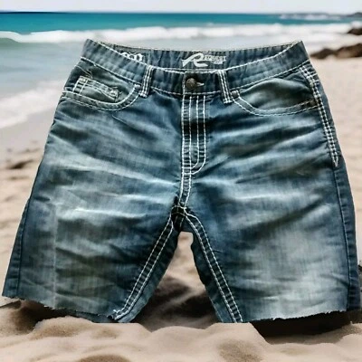 Pantalones Cortos Denim REQUEST JEANS TALLA 32 Estilo Rocker PRIDE CUT OFFS ESTILO UNI Foto 1 de 4