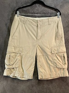 The North Face Comfortable Workwear Outdoor Cargo Shorts Beige Size 32 Long - Picture 1 of 24
