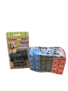 Clean Go Pet Dispenser + Replacement Dog Leakproof Odor Control Waste Bags 520ct - Picture 1 of 1
