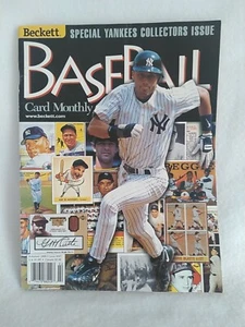 BECKETT BASEBALL CARD MONTHLY ISSUE #167 FEB 1999 DEREK JETER/BABE RUTH YANKEES. - Picture 1 of 12