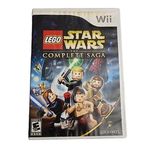 NINTENDO Wii Lego Star Wars: "The Complete Saga" ( 2007) Tested & Working - Picture 1 of 6