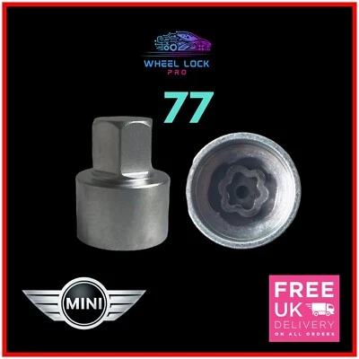 Llave de tuerca de rueda de bloqueo MINI número 77 - Vendedor del Reino Unido Foto 1 de 3