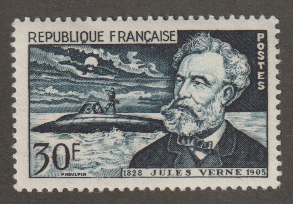 France 1955 #770 50th Anniv. of the Death of Jules Verne - MNH - Image 1 of 1