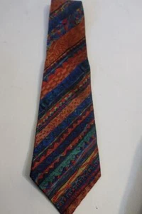 Mens Missoni Multicolor Jacquard Silk Designer Necktie - Picture 1 of 3