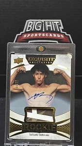 2025 EXQUISITE COLLECTION TATSURO TAIRA MMA AUTO RELIC GOLD ROOKIE #D 05/10 - Picture 1 of 2