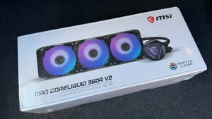 MSI MAG CORELIQUID 360R V2 CPU Liquid Cooler (NEW SEALED) - Picture 1 of 1