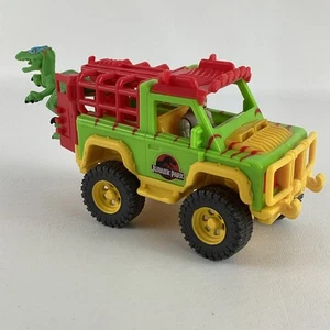 Imaginext Jurassic World Park 4x4 Dinosaur Trapper Truck Jeep Figure Toy Lot - Bild 1 von 8