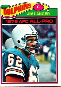 1977 Topps #390 Jim Langer - Picture 1 of 2