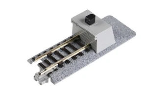KATO N scale Unitrack Single Car stop line track A 66mm sign light 20-063 - Picture 1 of 4