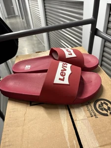Levi's  Batwing Pool Slide 2 Slip-On Sandal Size 12 - Picture 1 of 4