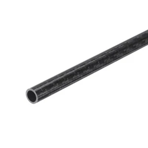 1Pcs Carbon Fiber Tube 6 x 8 x 170mm Glossy Surface Rod 3K Roll Wrapped Pure ... - Picture 1 of 4