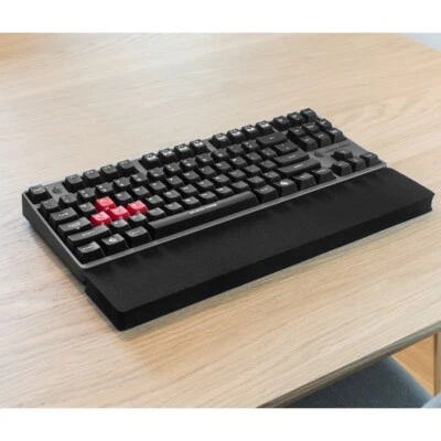 Grifiti Fat Wrist Pad 14 x 4 X .75 Inch Thick 10keyless Mechanical Keyboards - Image 1 of 4
