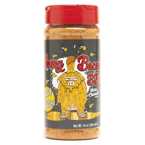 Meat Church Honey Bacon BBQ Rub 14oz Gluten Free Seasoning for Grilling - Picture 1 of 4