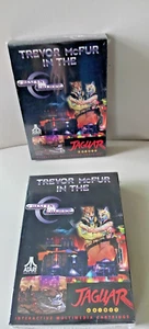 Carro Atari Jaguar Trevor MCFUR THE CRESCENT GALAXY con manual, inserto blanco en caja original - Imagen 1 de 5