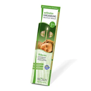 BIOSUN Ohrkerzen wellmotion Lemongras Eukalyptus Limette - Ohrenkerzen 6 Stück - Bild 1 von 3