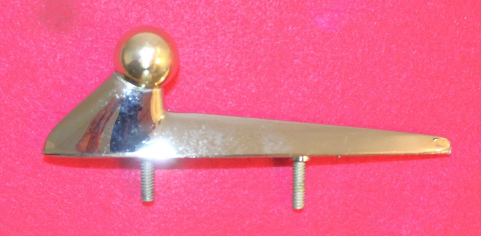 1959 Ford Custom 300 Fairlane 500 Country Squire NOS FRONT FENDER TOP ORNAMENT - Image 1 of 4