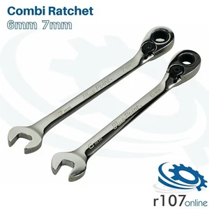 Blue Point 6mm 7mm Ratchet Spanner BOERM6 BOERM7 - As sold by Snap On. - Picture 1 of 4