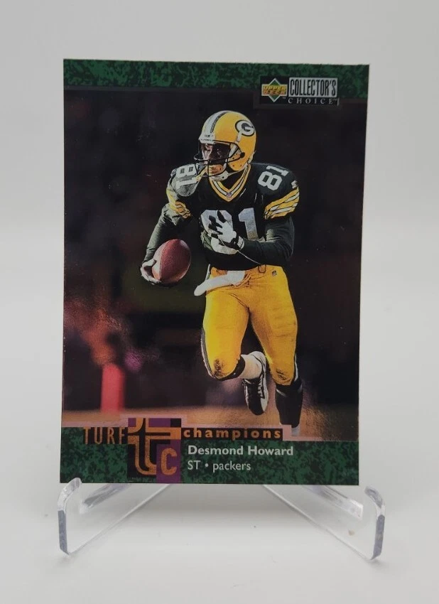 Desmond Howard - 1997 - Upper Deck Collector's Choice - Turf Champions - TC22 - Image 1 of 2
