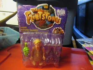 Flintstones Barney Rubble Rick Moranis figure NEW ON CARD