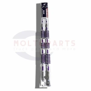 Antenna Triple Purple Color Spiral-Flex Non-Functional 41" 2 Pcs Trucks - Picture 1 of 4
