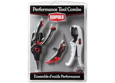 Rapala RPRTC Performance Tool Combo Pack (Pliers, Scissors, Gripper) - NEW - Image 1 of 2
