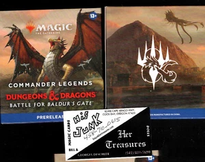 2 - D&D Battle for Baldur's Gate Prerelease box Factory Sealed - Picture 1 of 1