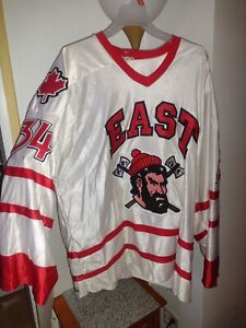 Maillot de hockey lycée Wausau East Lumberjacks. Wausau Wisconsin #34. 