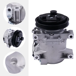 AC Compressor w/Clutch for 1999-2004 Nissan Frontier & 2000-2004 Nissan Xterra - Picture 1 of 10