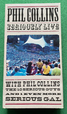 Phil Collins: Seriously Live in Berlin Concert VHS ++ FREE DVD